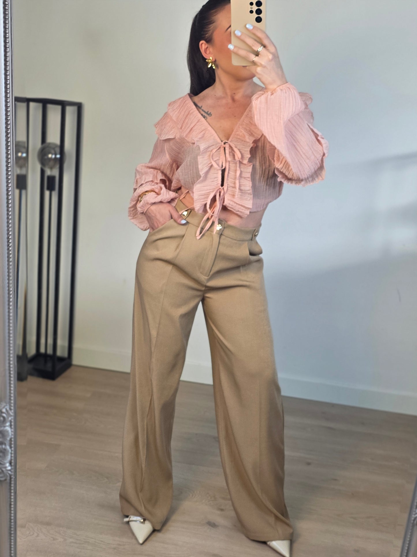 Pantalon Melly camel