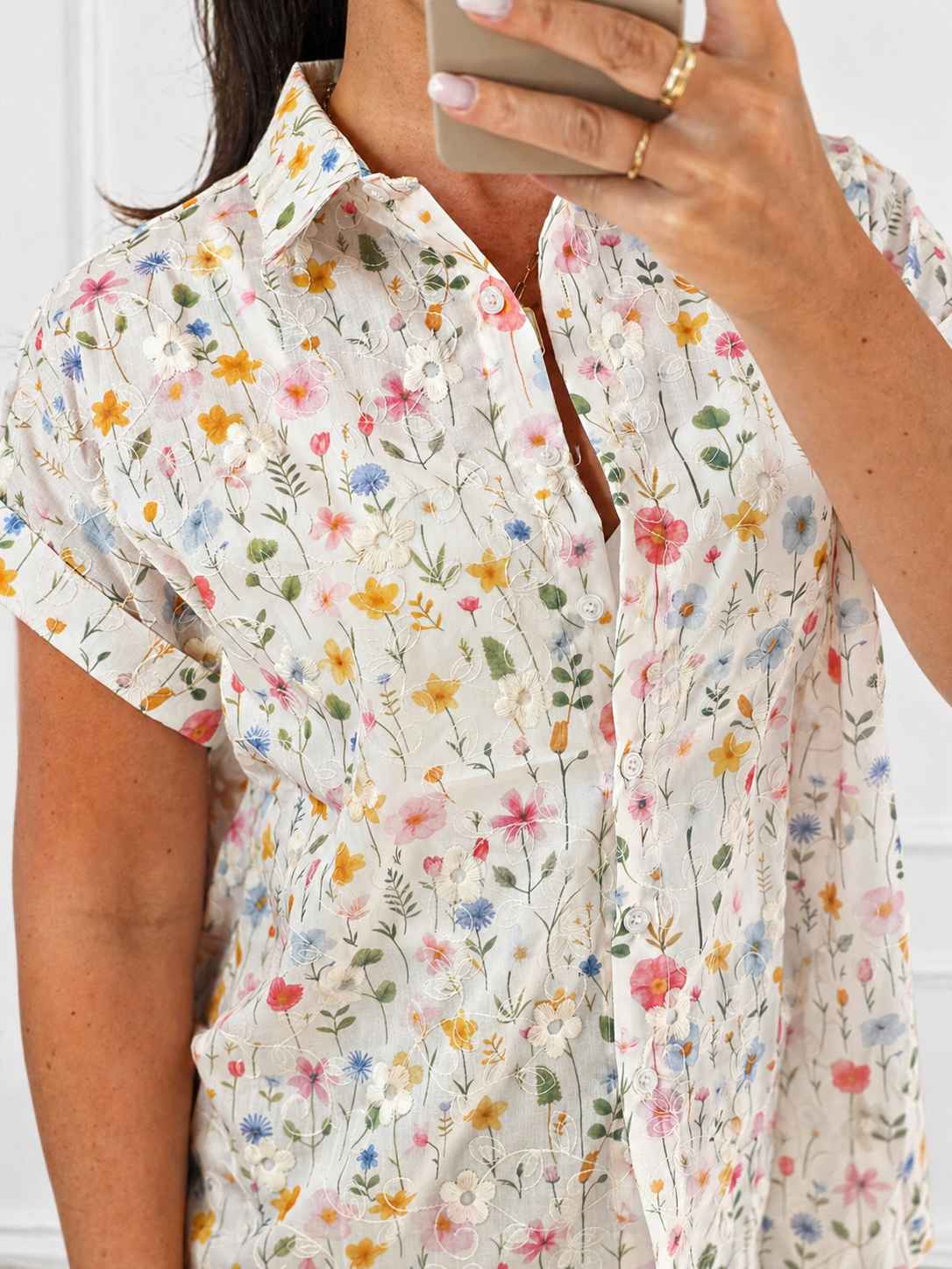 Flower blouse