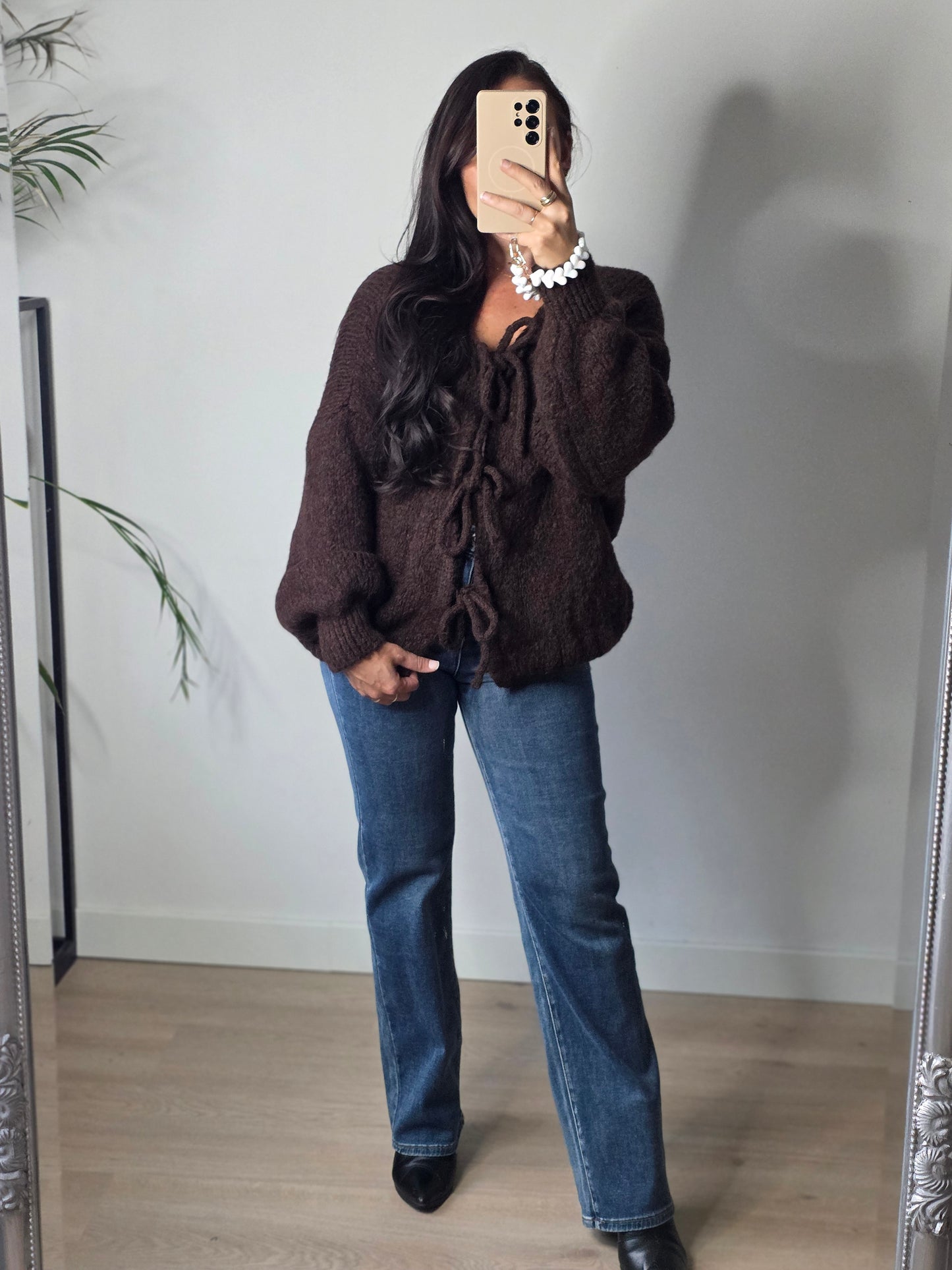 Vest Didi bruin