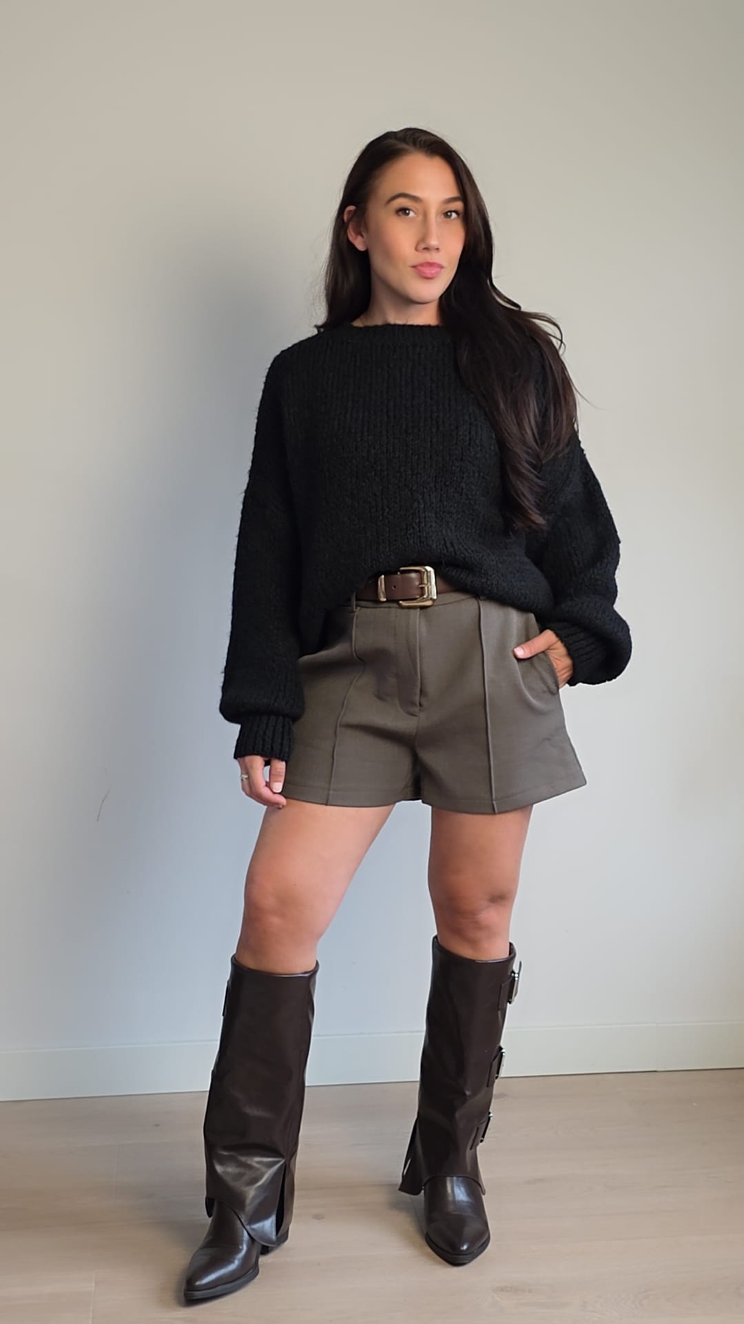 Comfy trui zwart