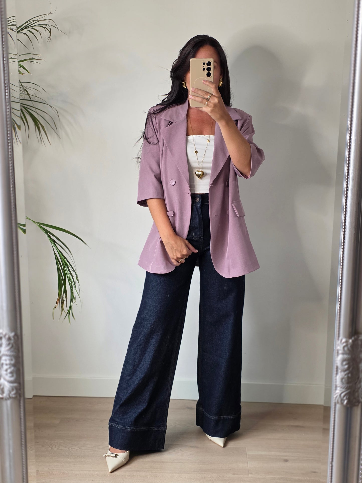 Blazer Mandy roze