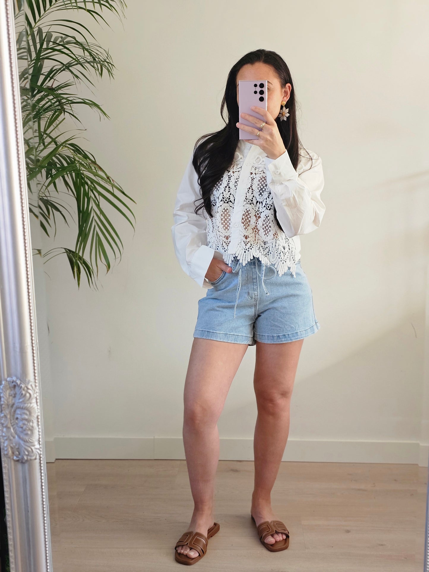 Blouse Ellen kant