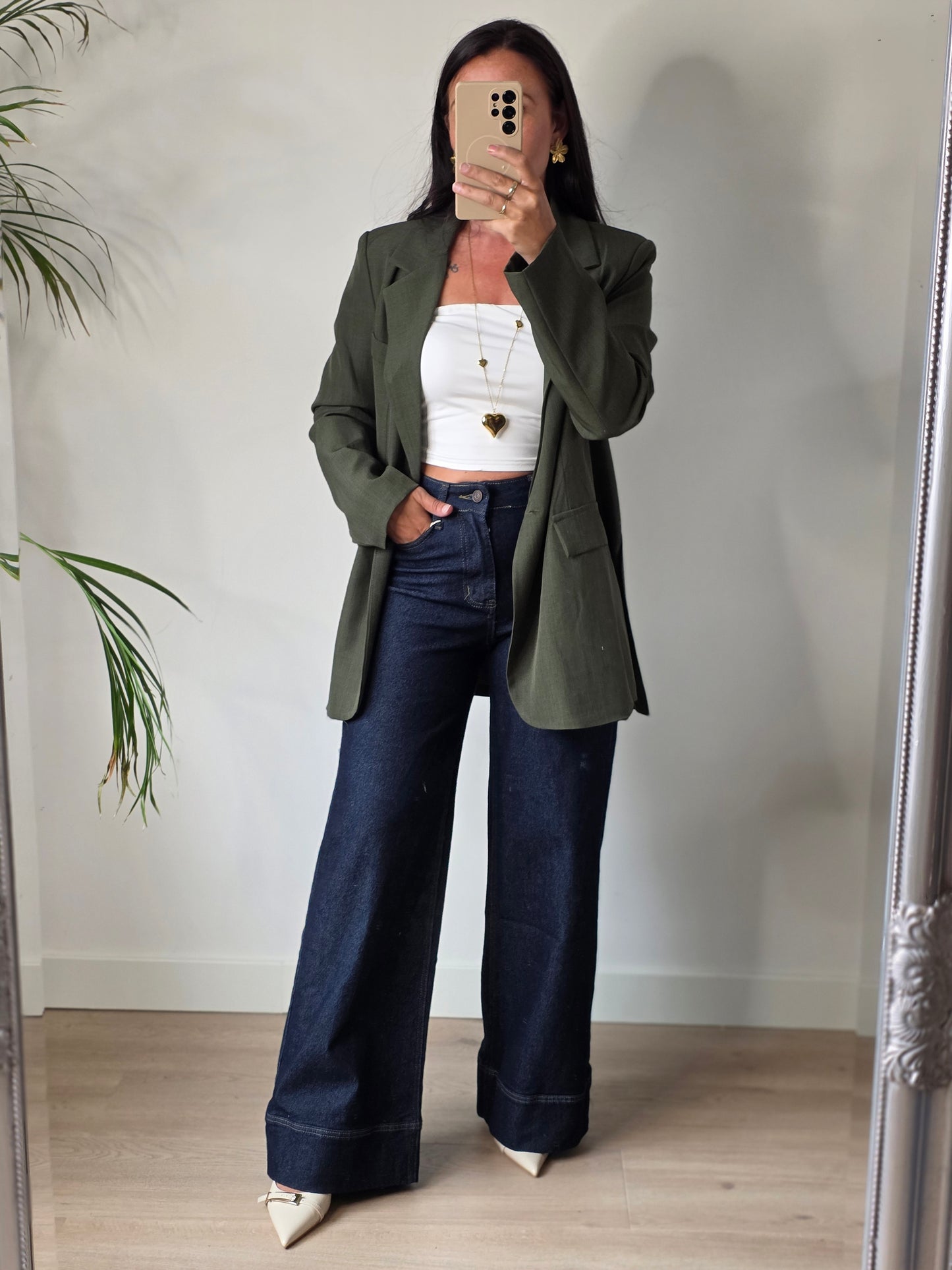 Blazer Loes groen