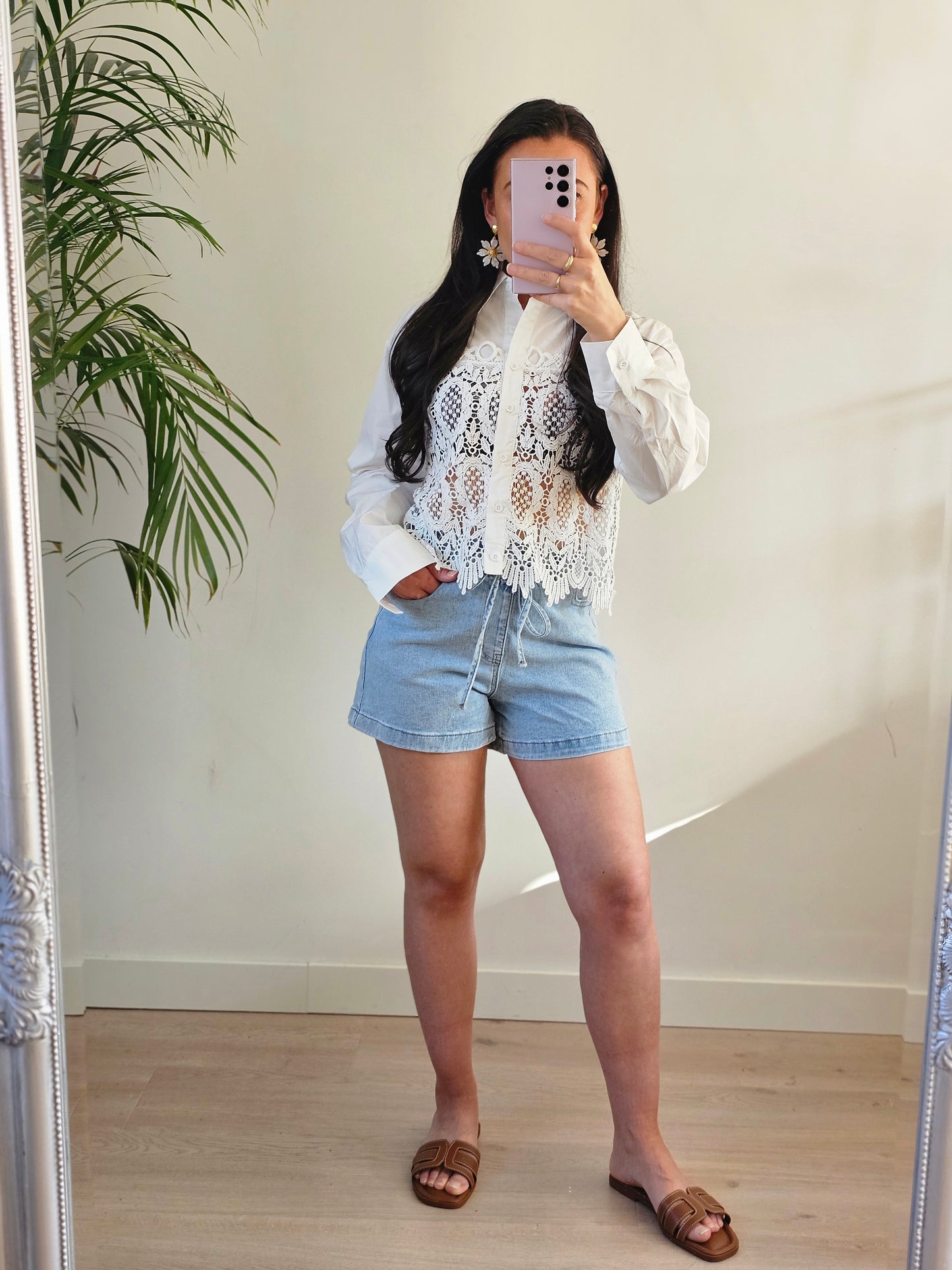 Blouse Ellen kant