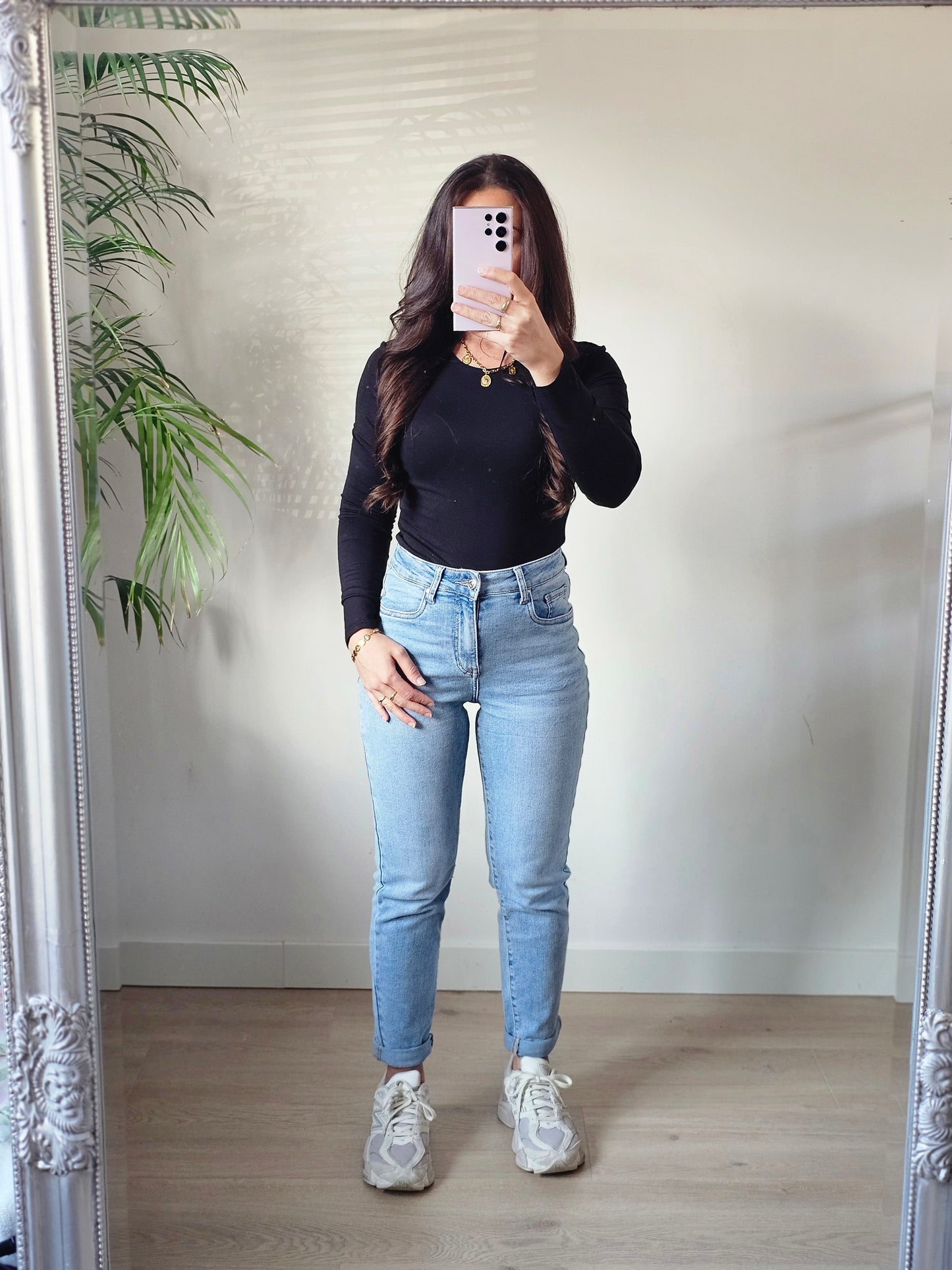 Basic longsleeve zwart