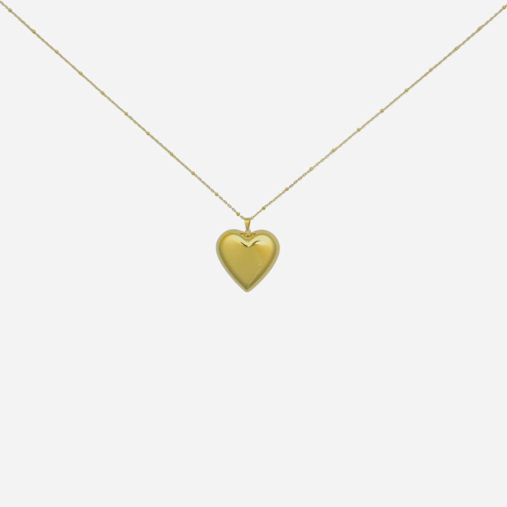 Long neckless heart