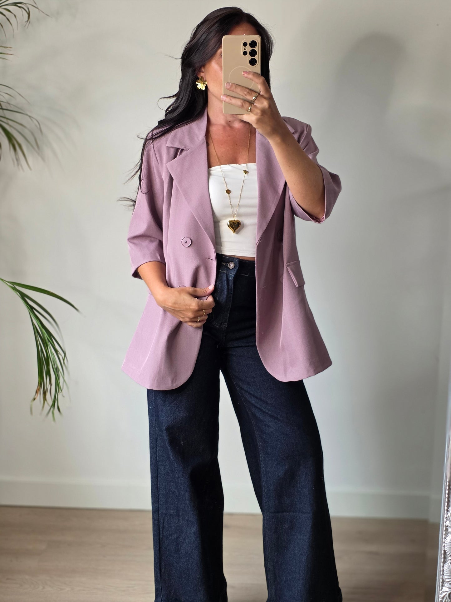 Blazer Mandy roze