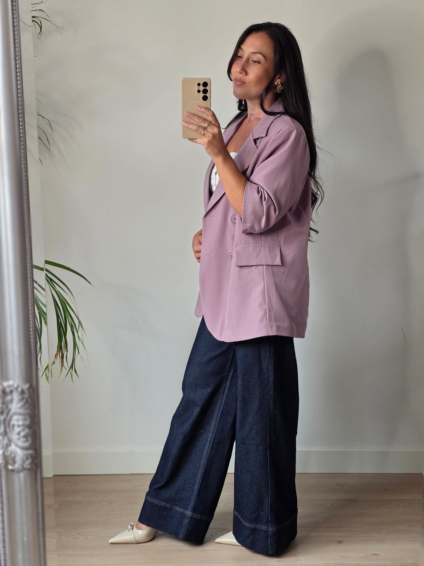 Blazer Mandy roze