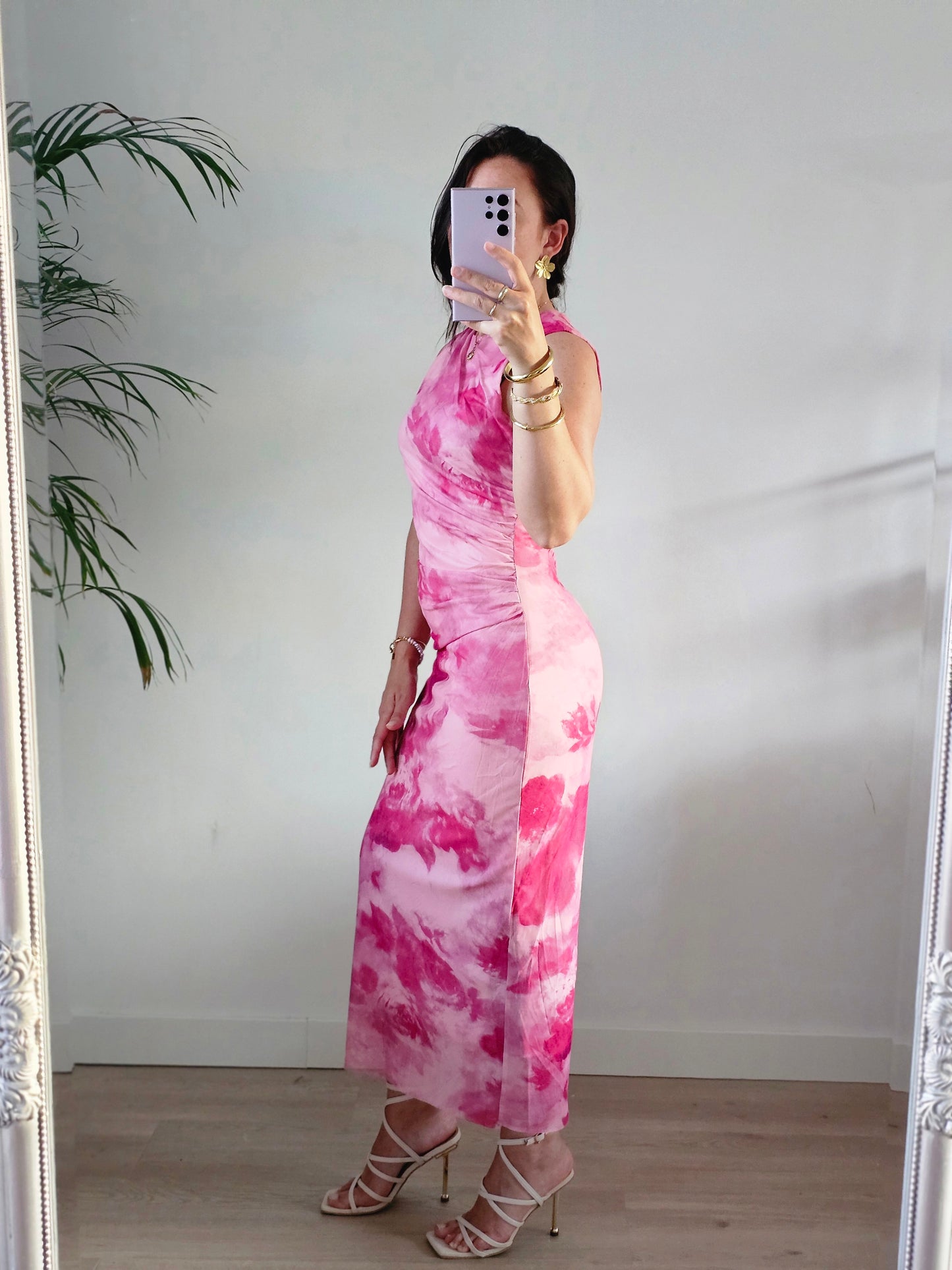 Jurk claire roze