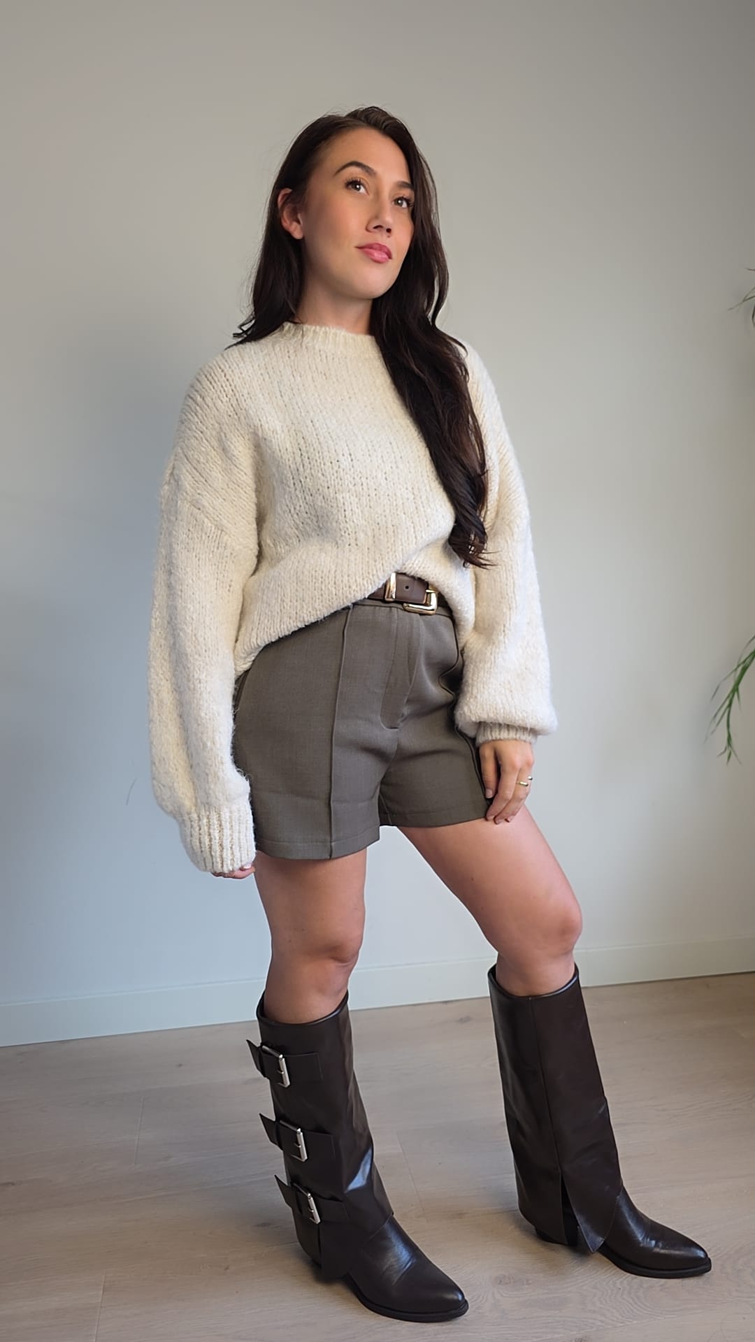 Comfy trui off white