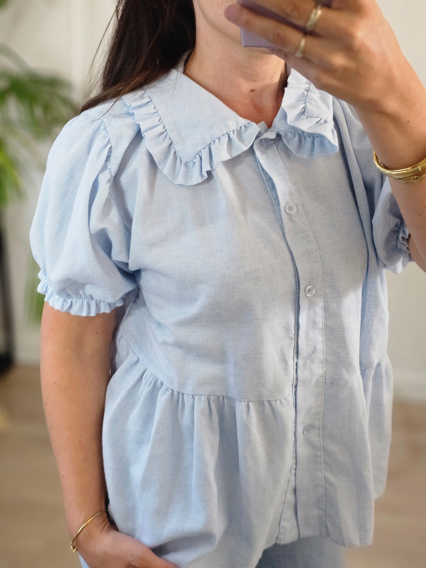 Blouse Lady light blue