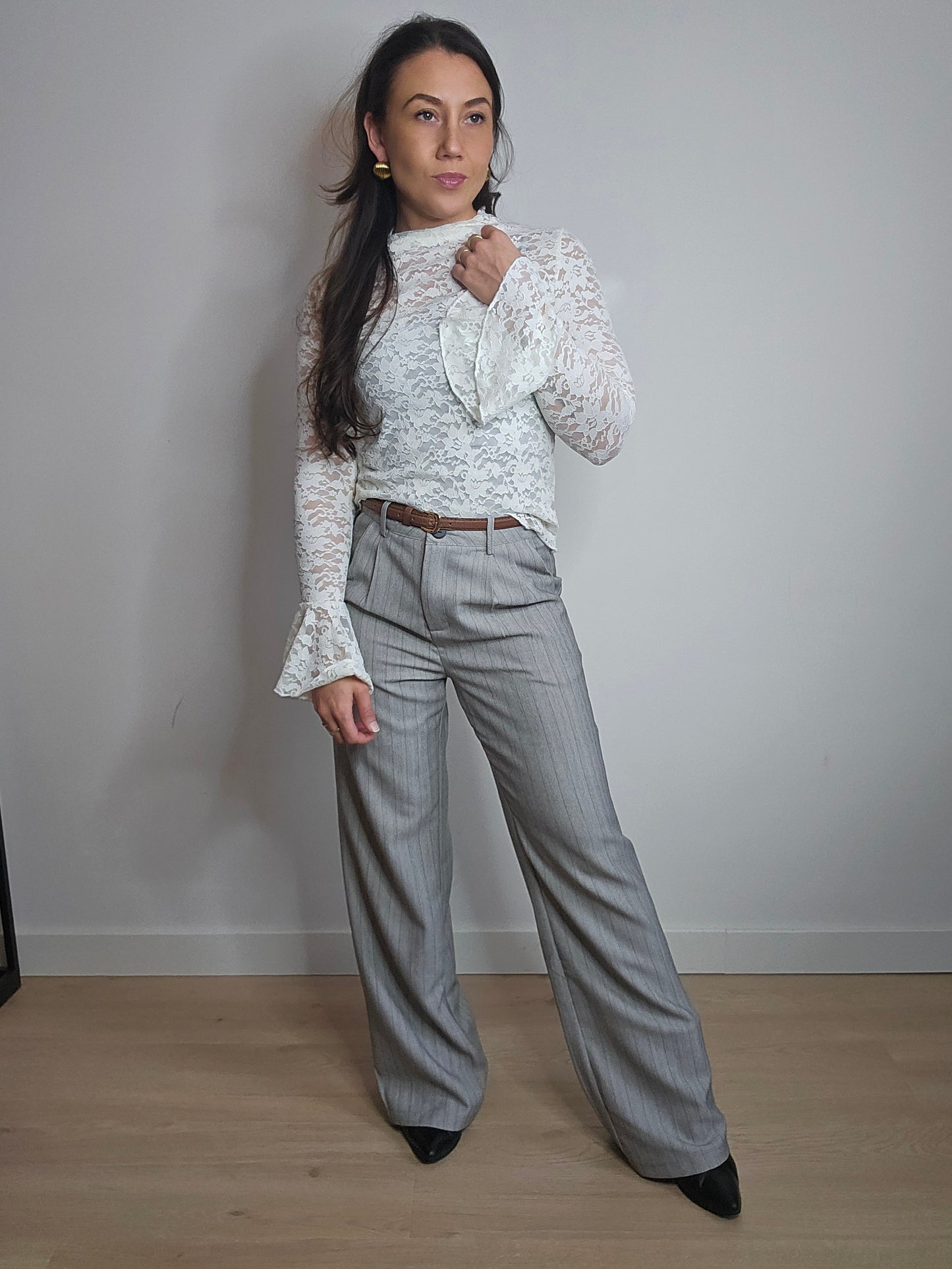 Lace top Missy off white