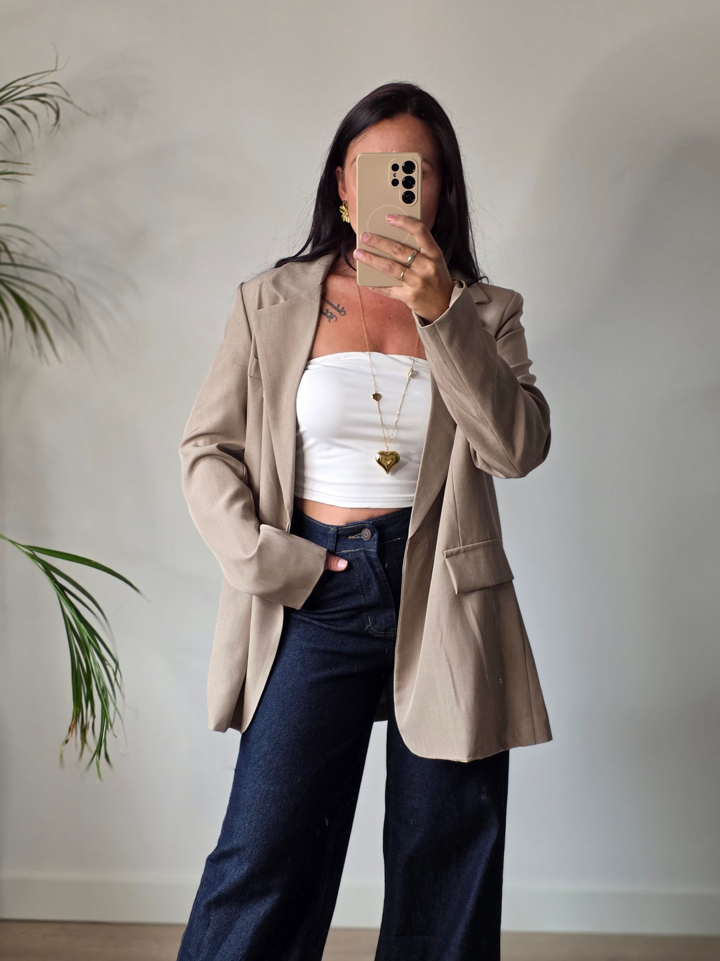 Blazer Loes beige
