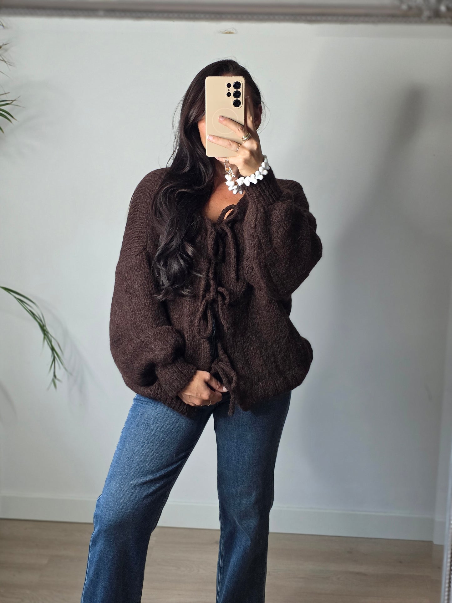 Vest Didi bruin