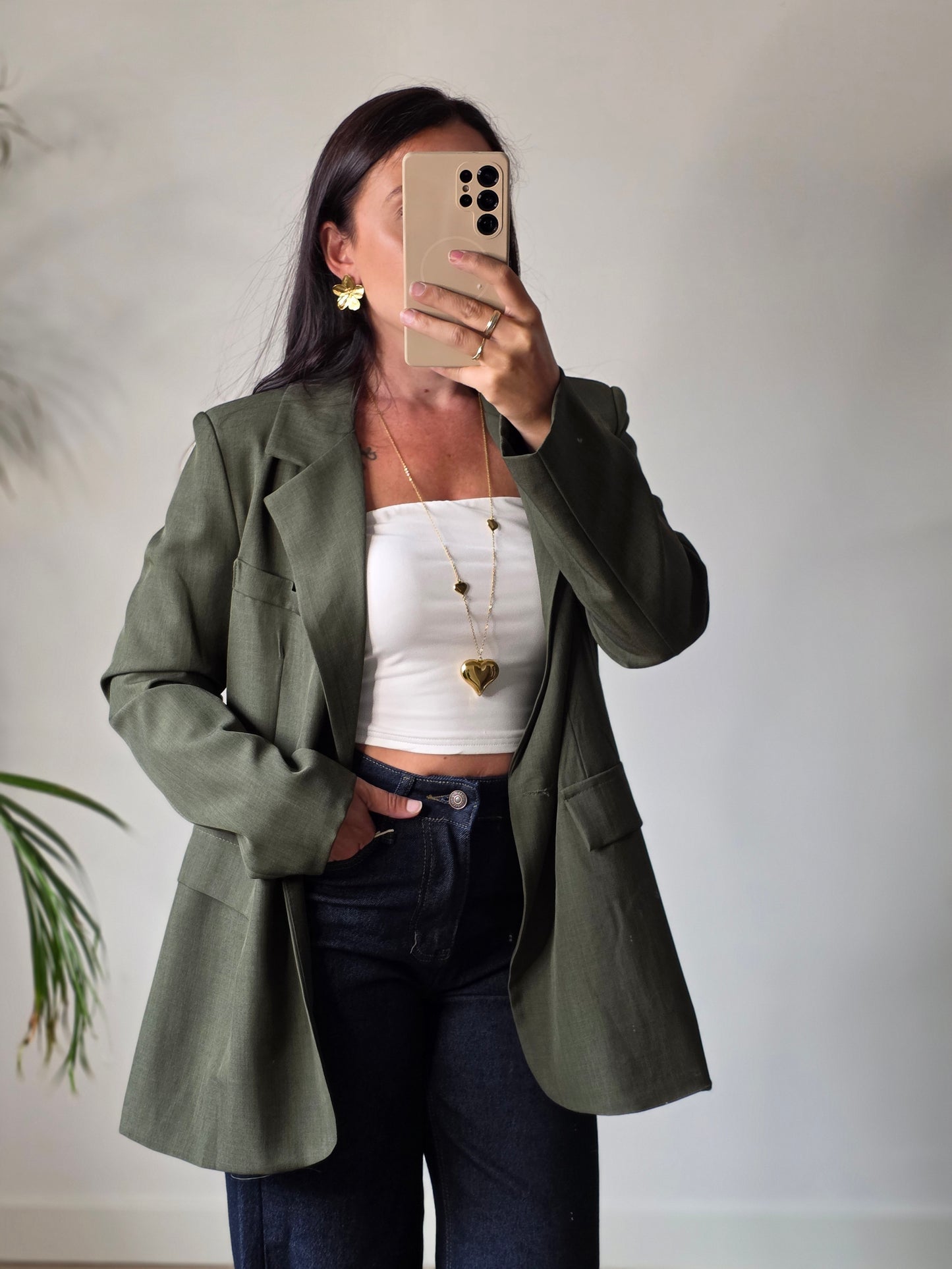 Blazer Loes groen