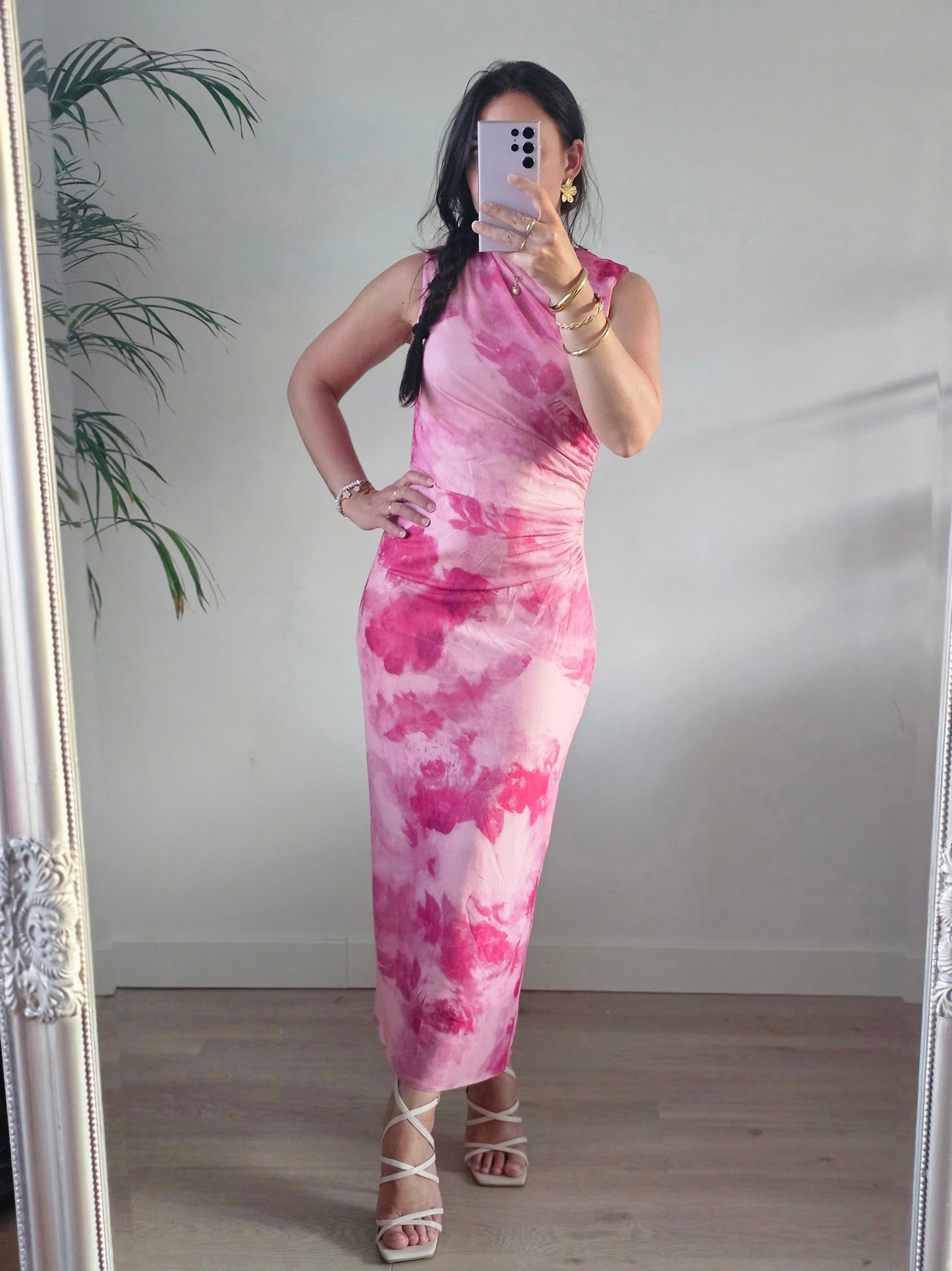 Jurk claire roze