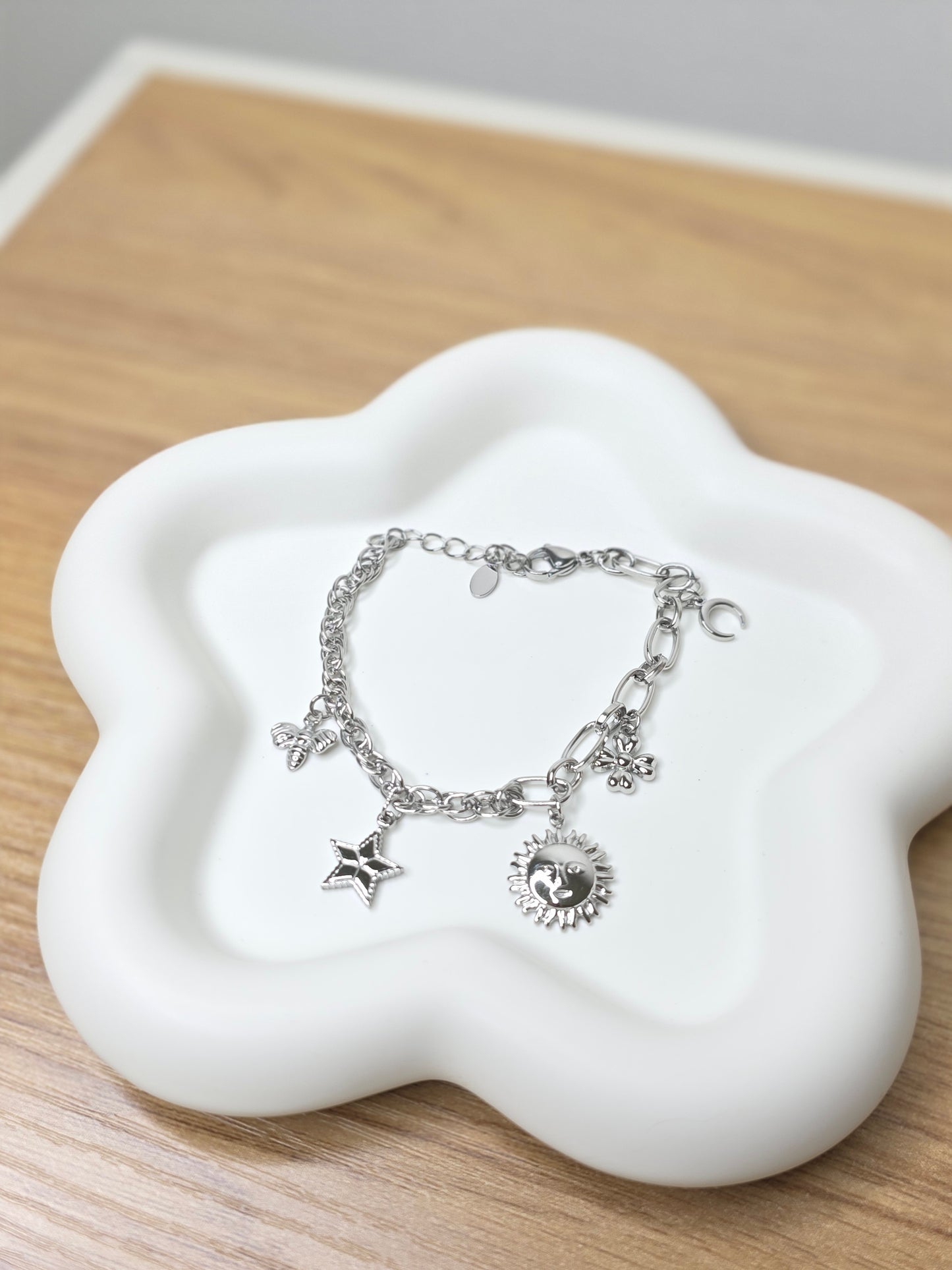 Sunny bracelet silver