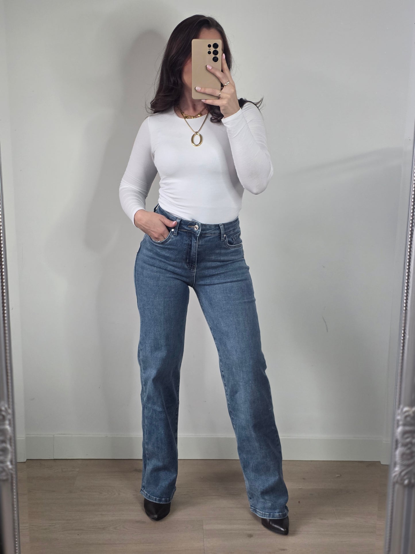 Wide leg jeans Bettie