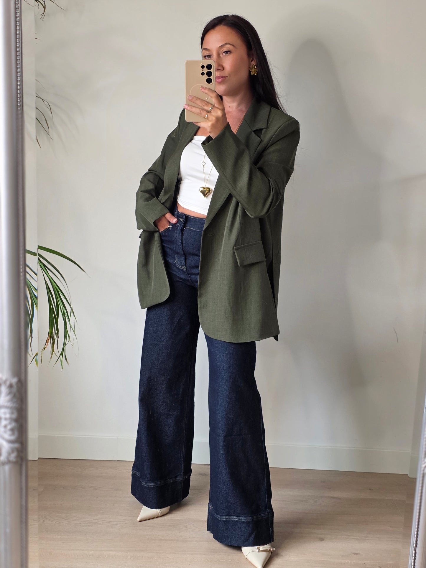 Blazer Loes groen