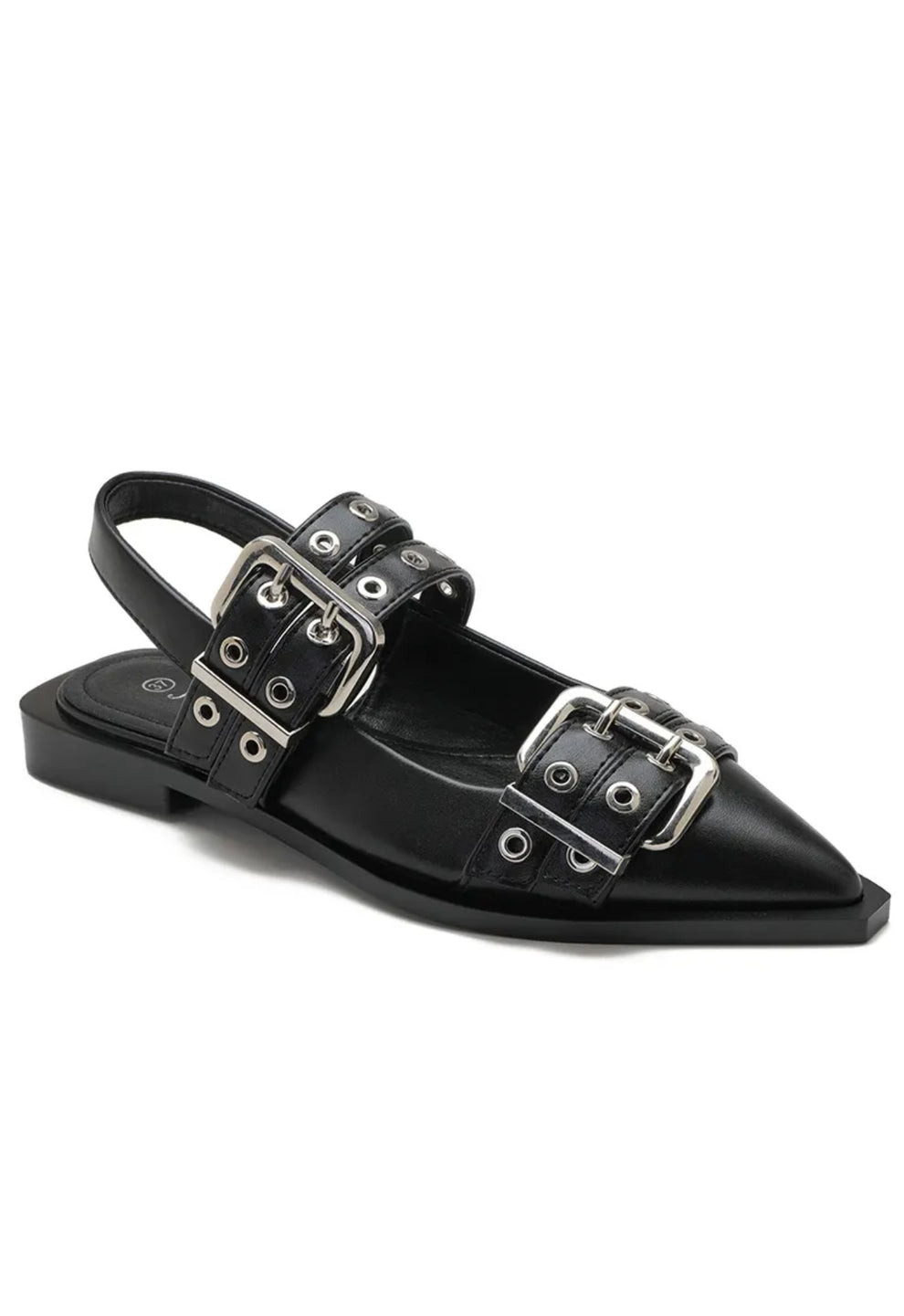 Milly slingbacks zwart