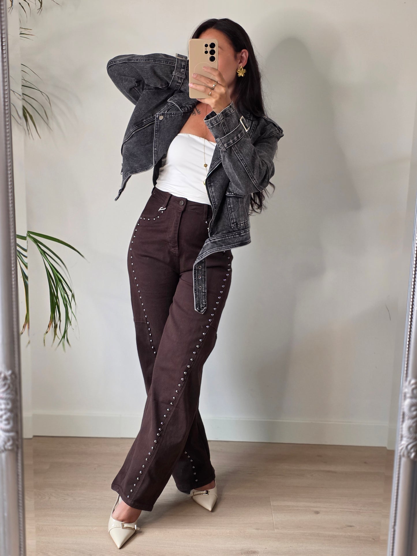 Jeans jacket dark denim