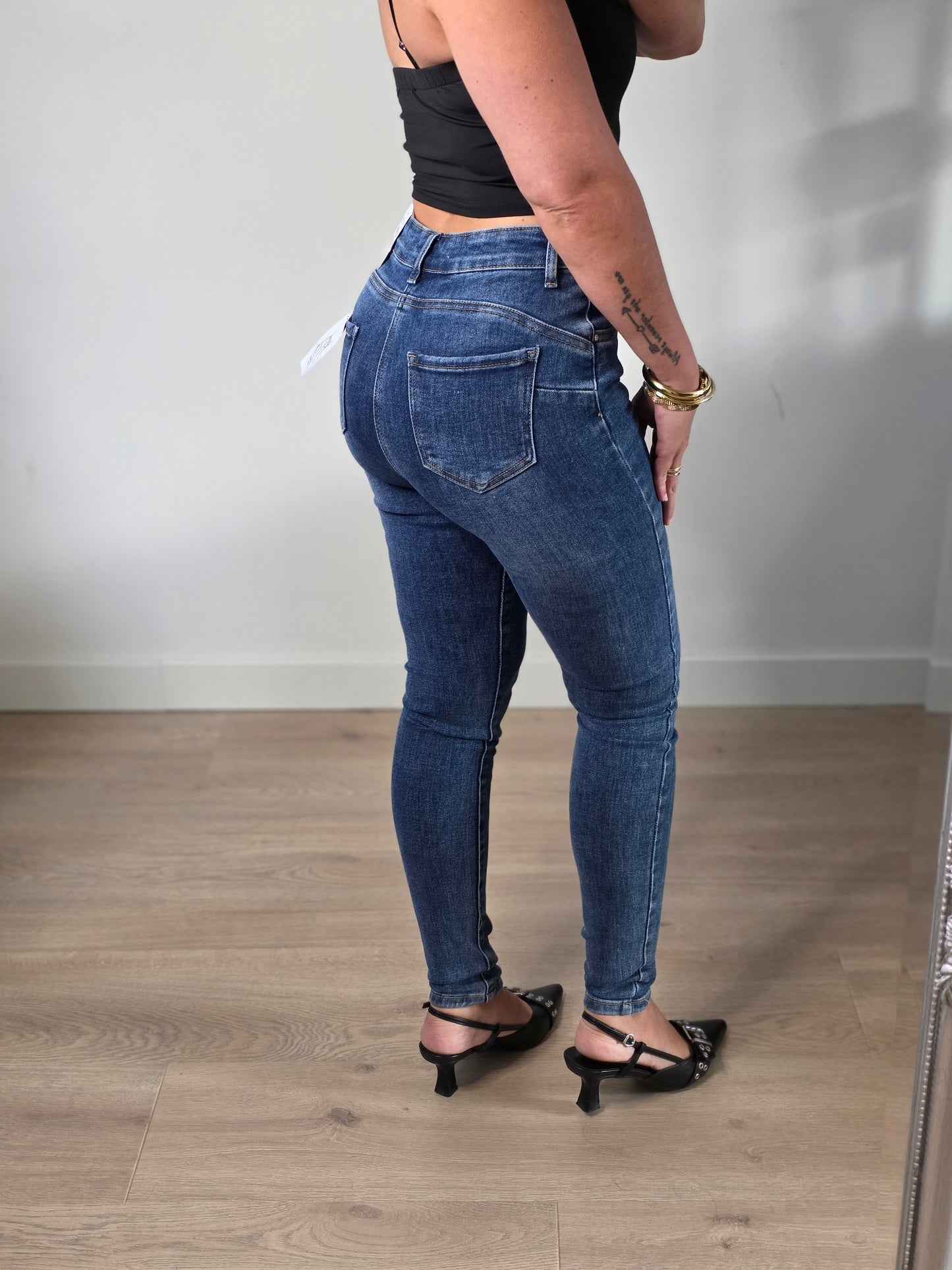 Skinny jeans dark denim