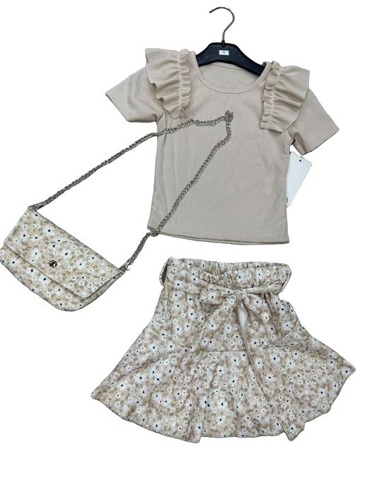 3 delig setje Liza beige
