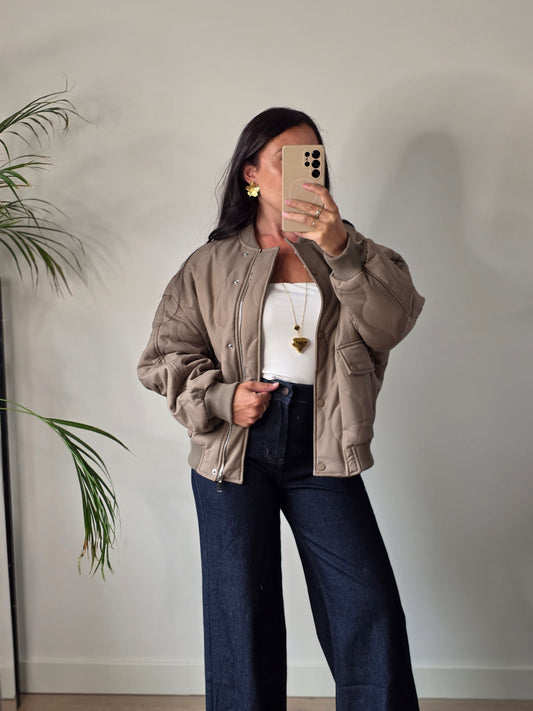Ivy jacket taupe