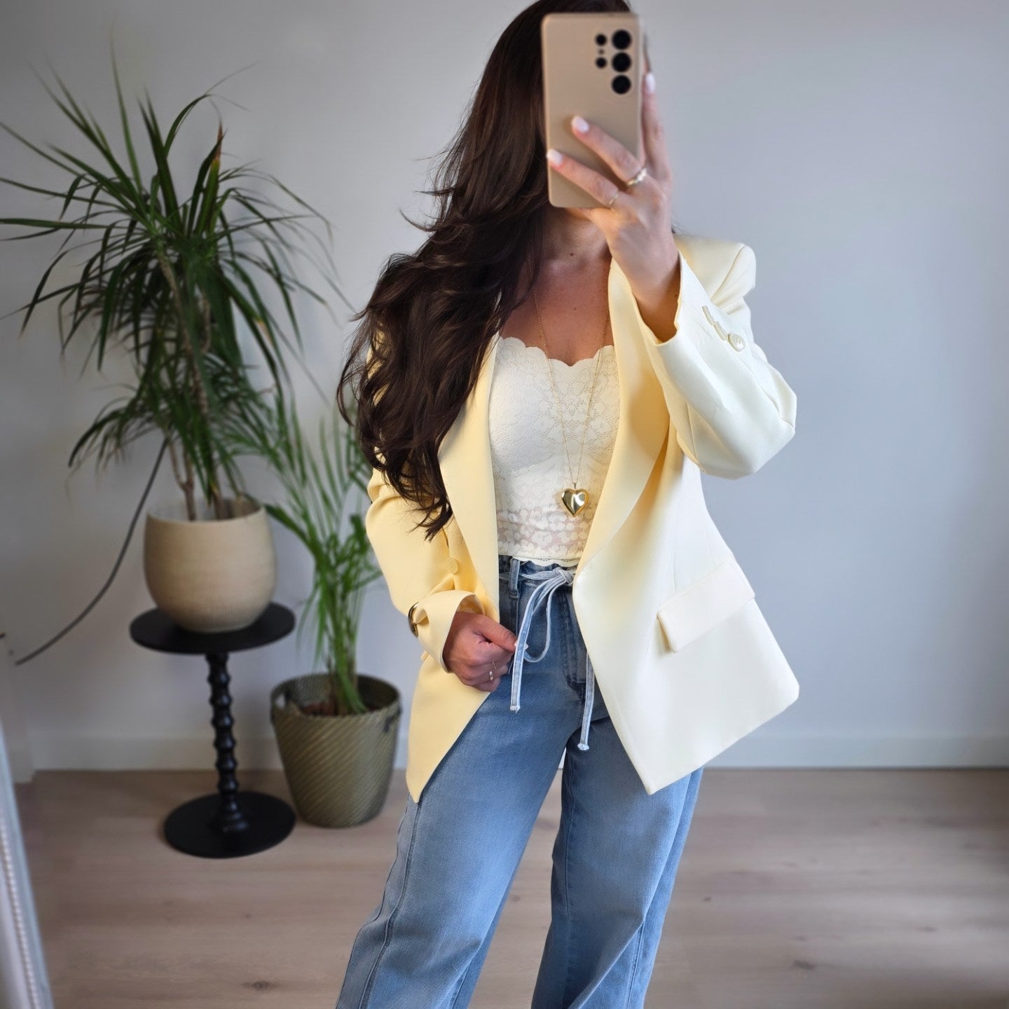 Blazer Sammy butter yellow