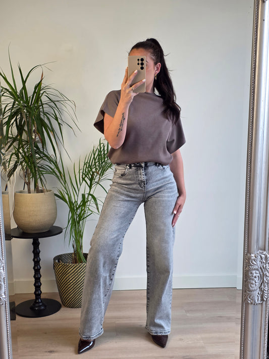 Tesa wide leg jeans