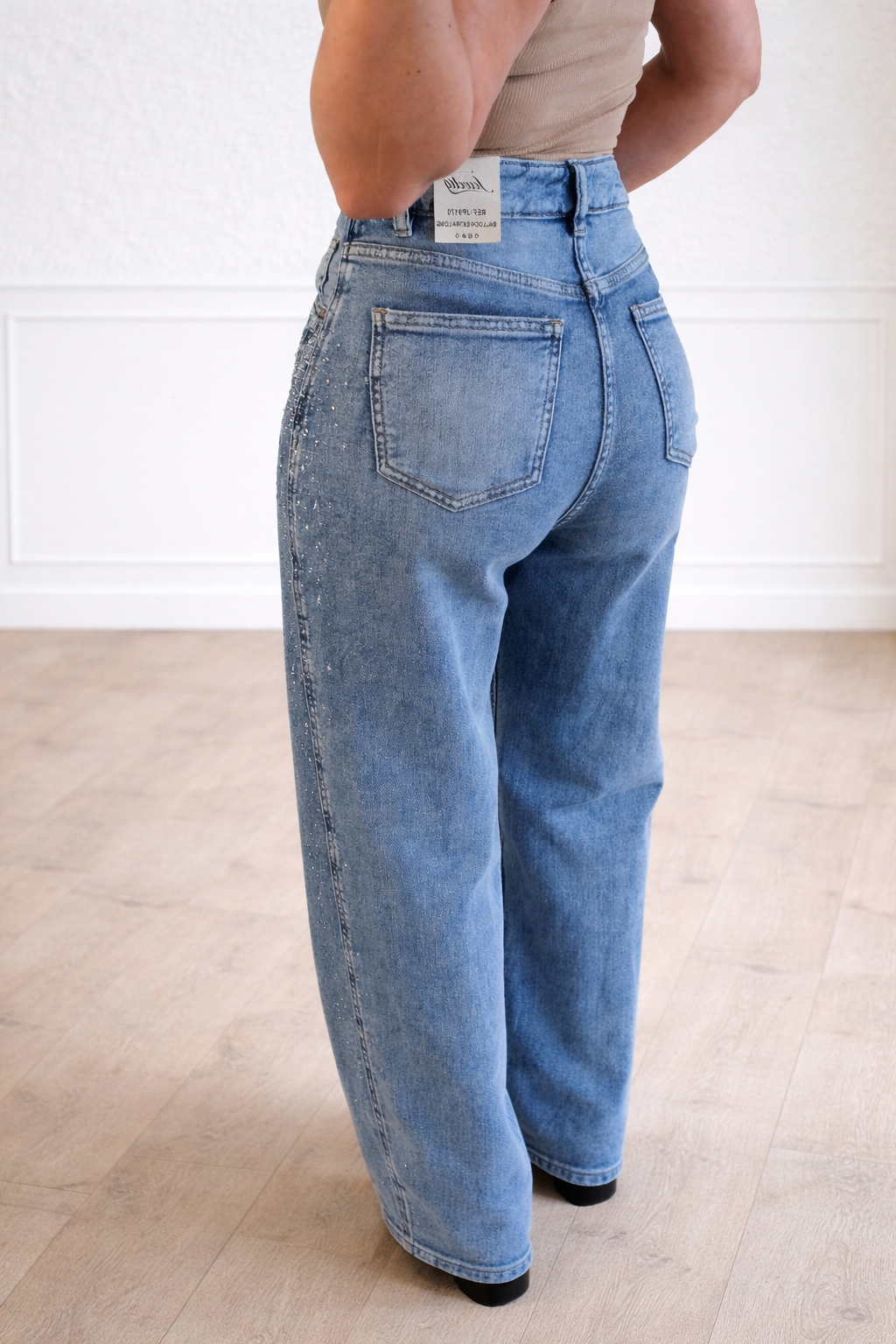 Glitter Side Jeans Barrel – Musthave