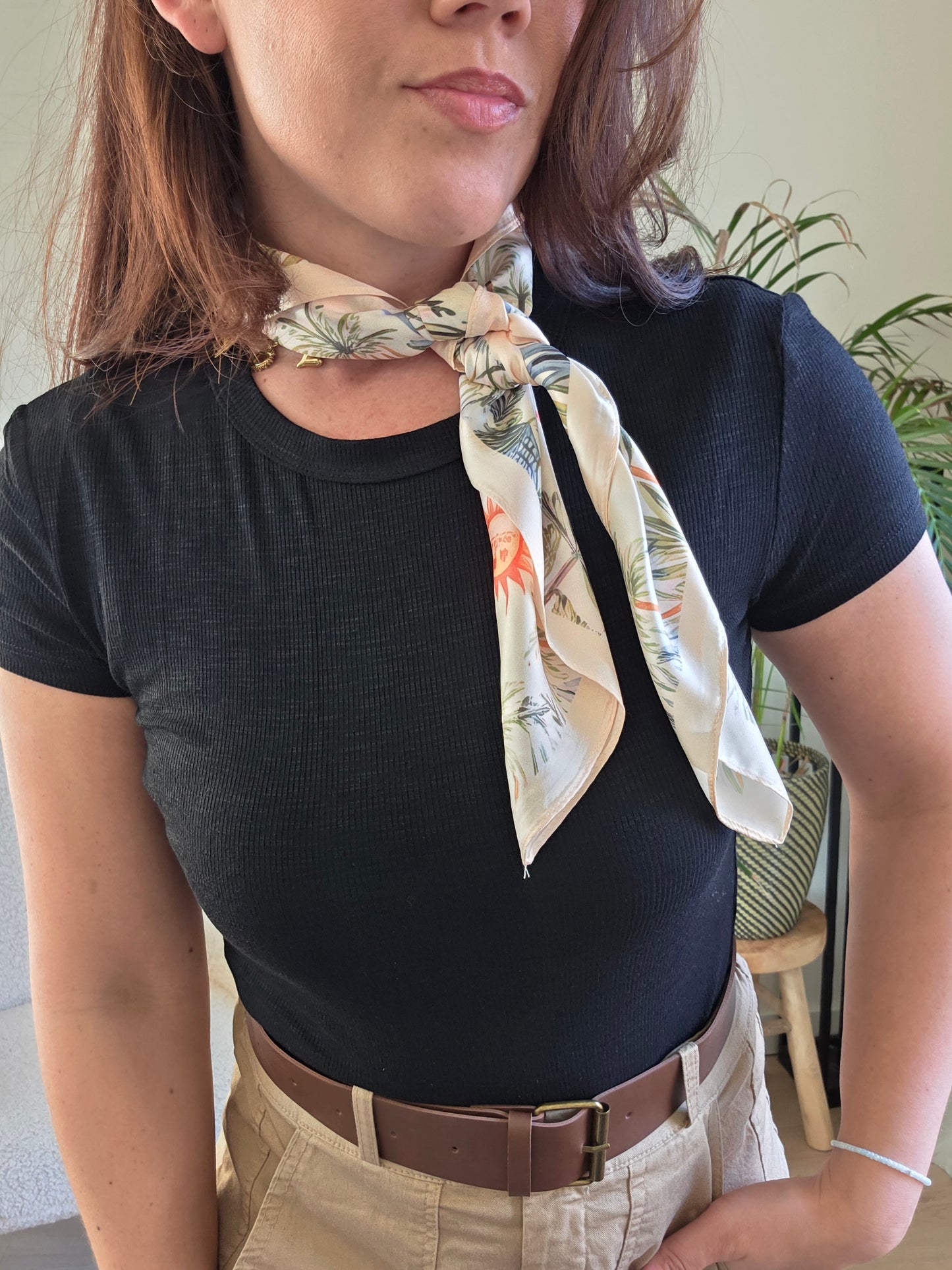 Basic shirt zwart