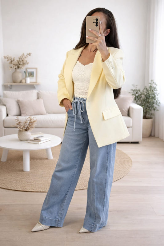 Blazer Sammy butter yellow