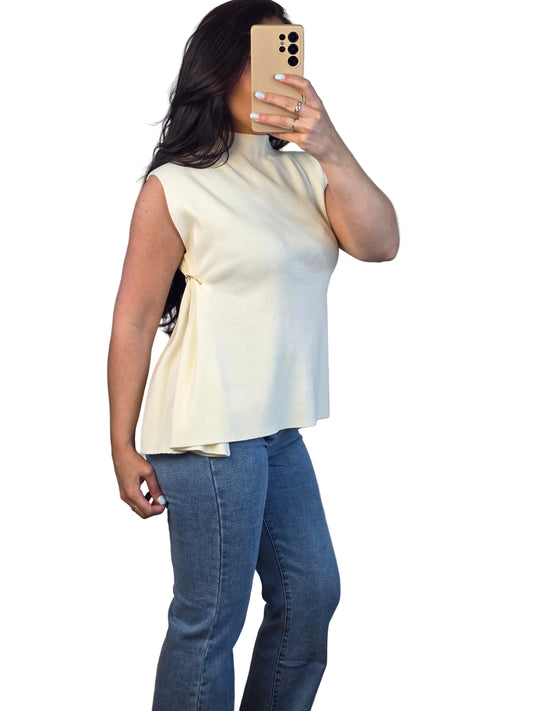 Top Demi beige