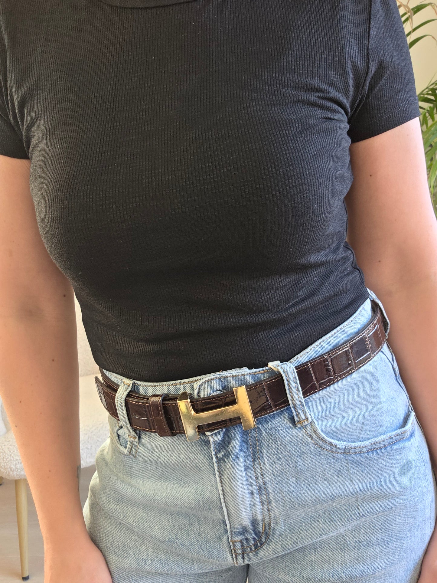 Basic shirt zwart