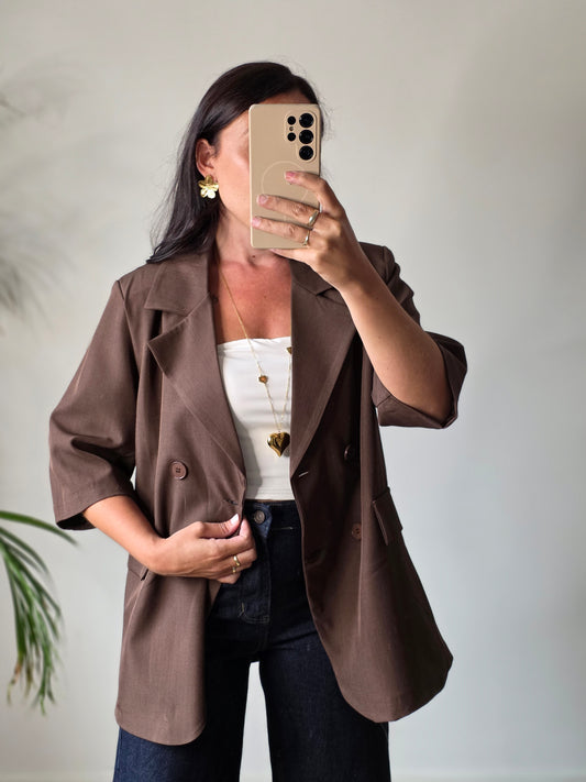 Blazer Mandy bruin