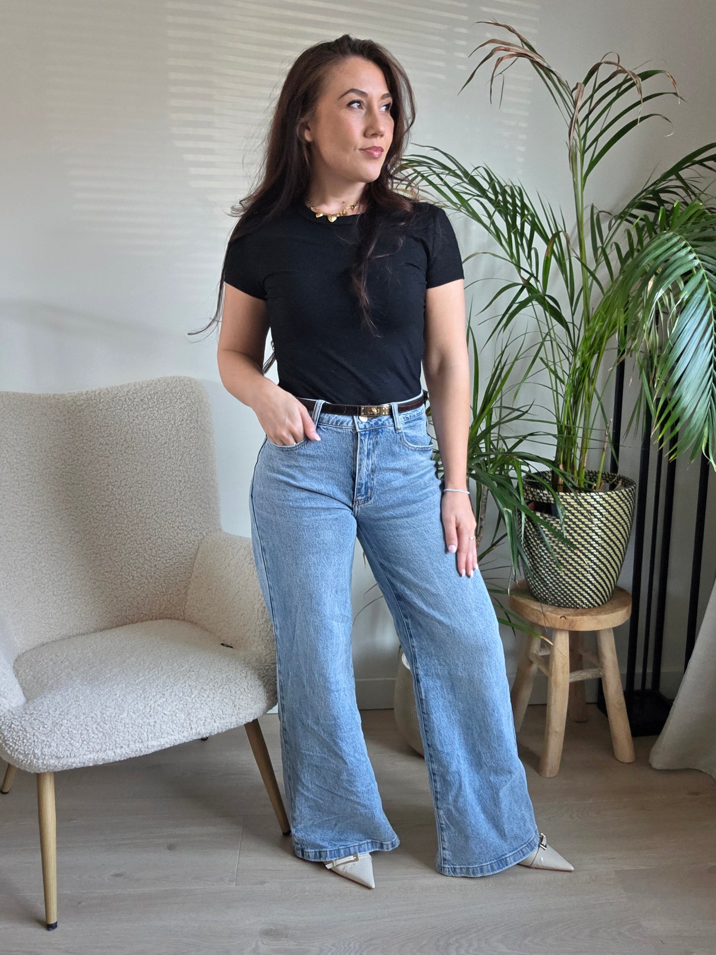 Gina extra wide leg jeans
