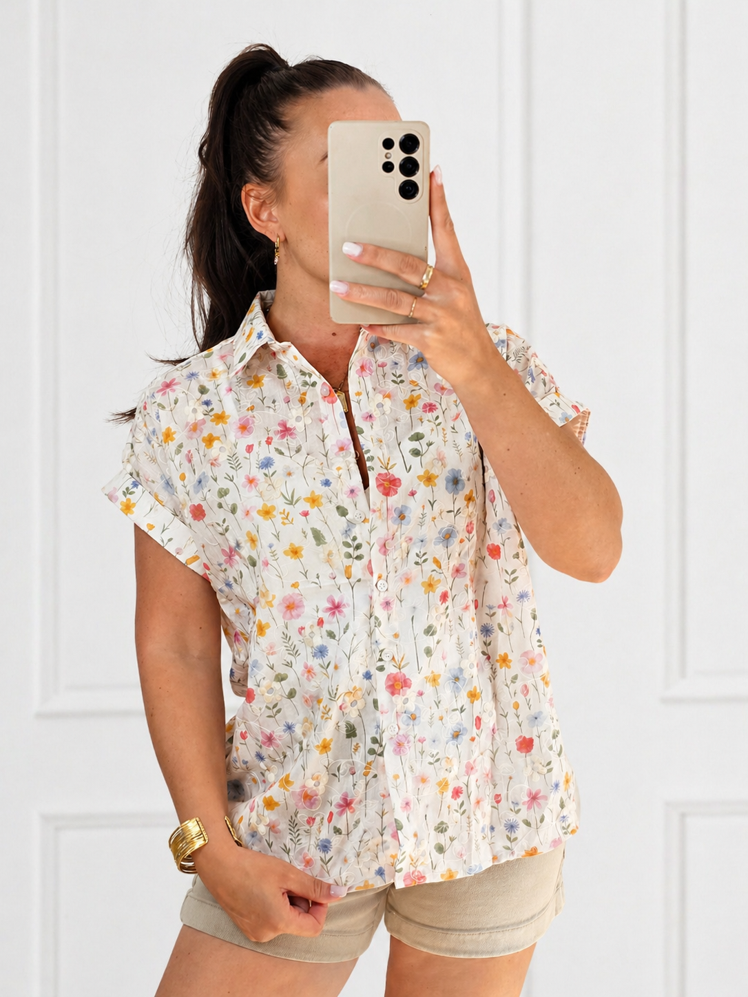 Flower blouse