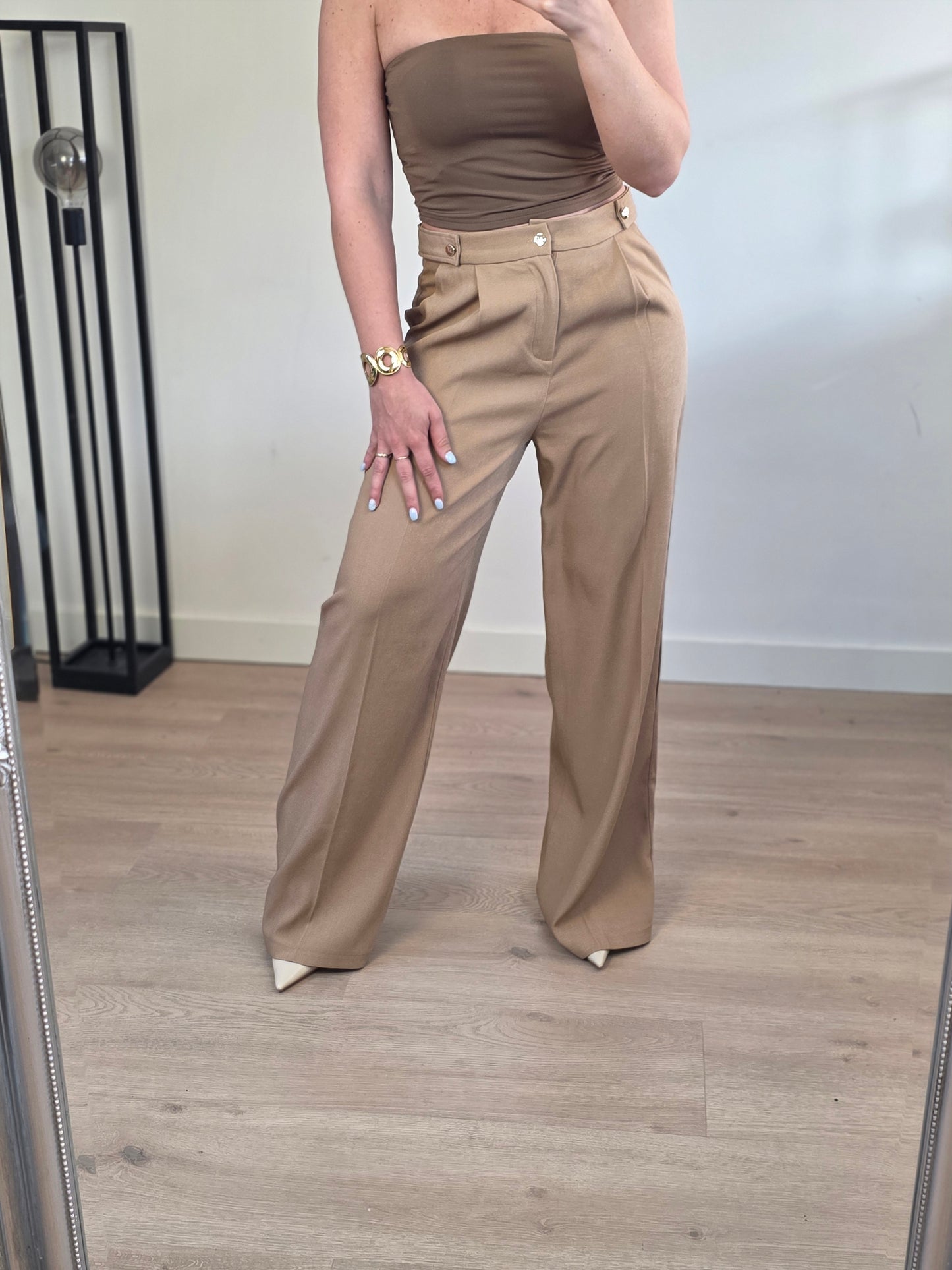 Pantalon Melly camel