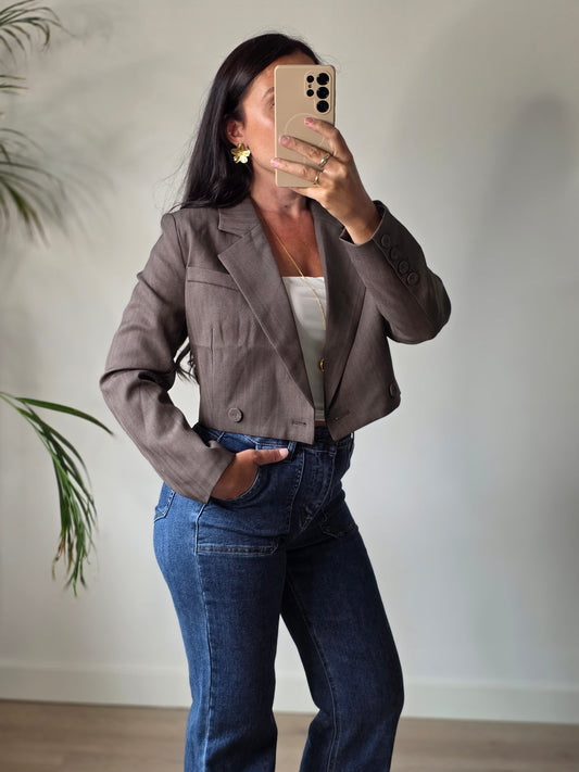 Korte blazer Nina