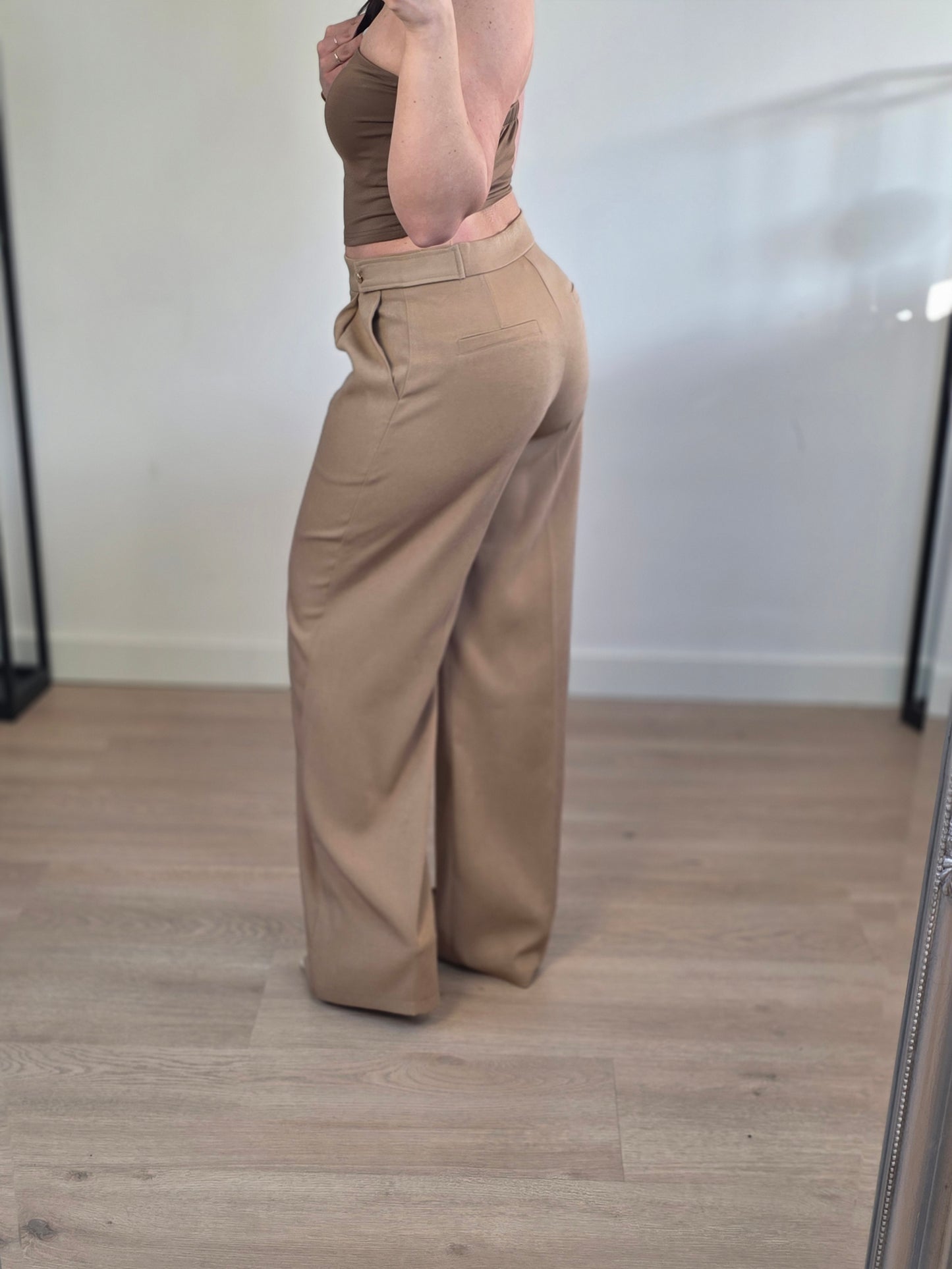 Pantalon Melly camel