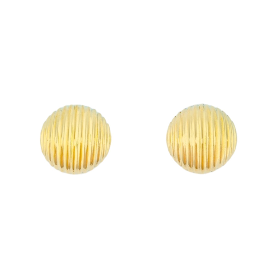 Bali bol oorbellen          [stainless steel]