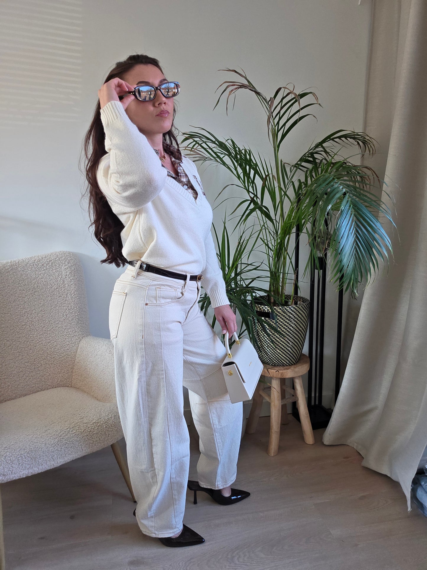 LA trui beige