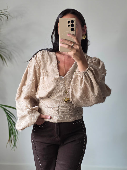 Top Mia beige