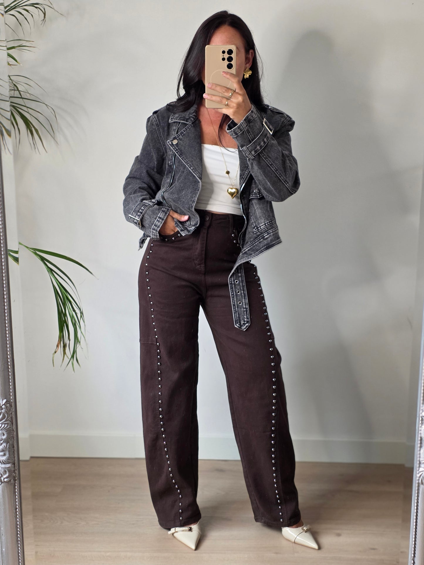 Jeans jacket dark denim
