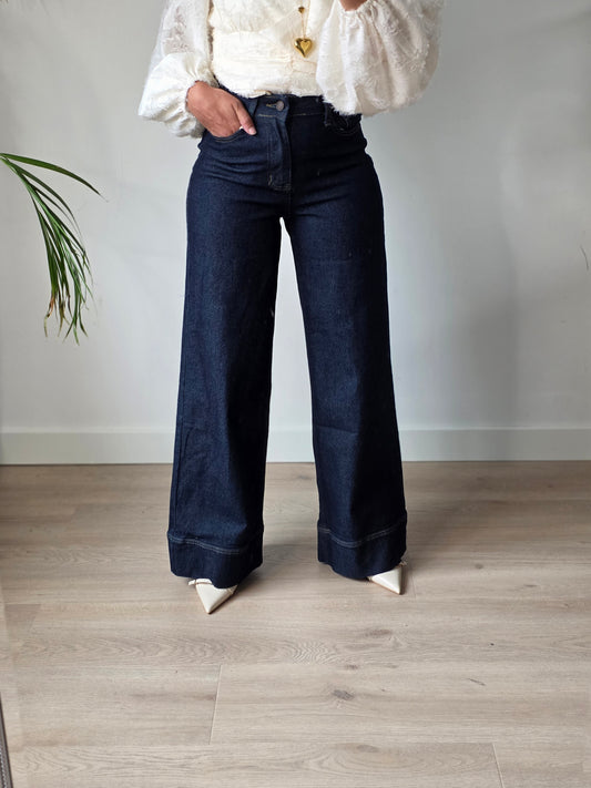 Perfect wide leg jeans