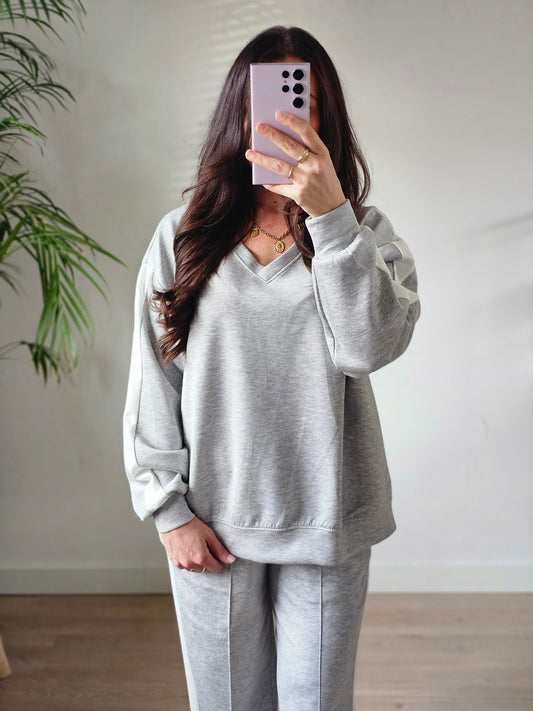 Sweater Anna grijs