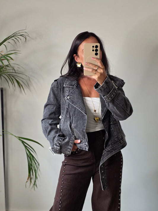 Jeans jacket dark denim