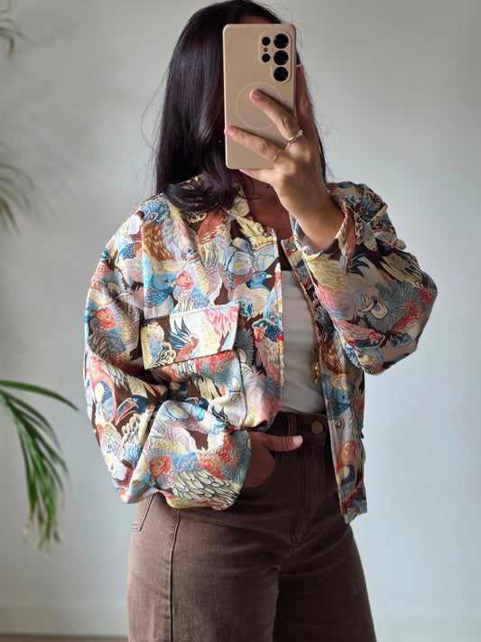 Yellow bird jacket