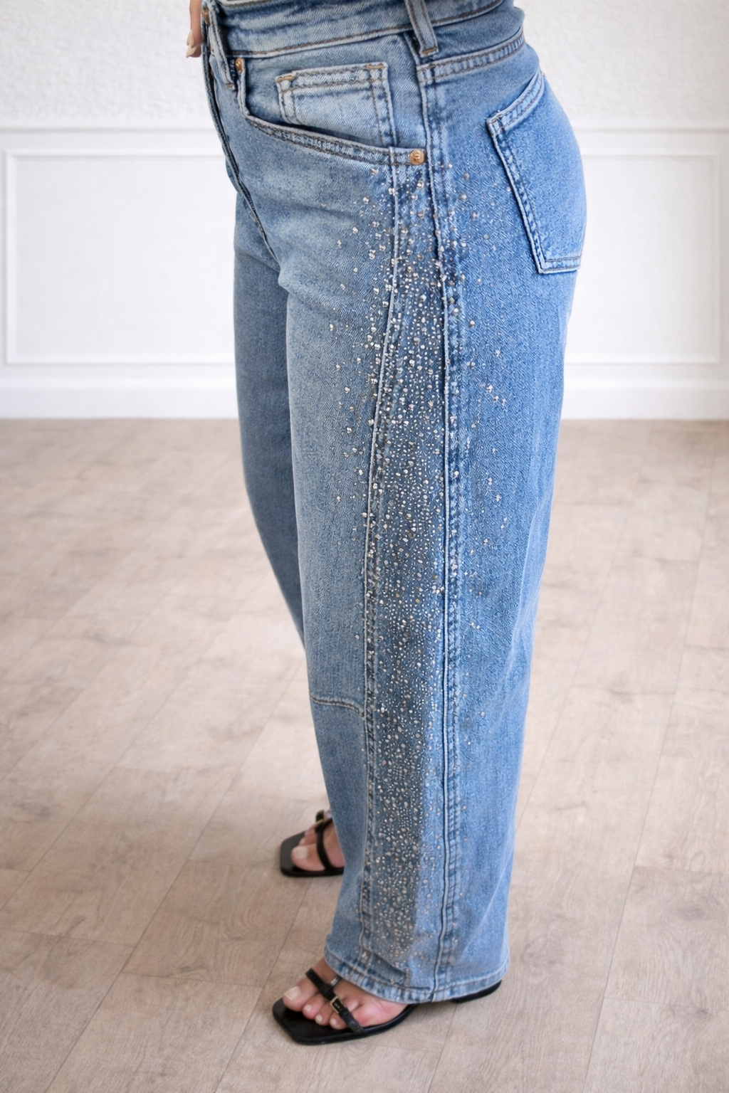 Glitter Side Jeans Barrel – Musthave